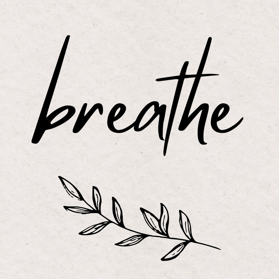 Unwind Relax Soak Breathe Printable Wall Art Etsy
