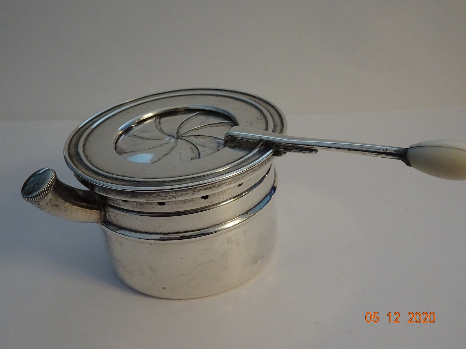 Gorham Sterling Silver Alcohol Burner for Chafing Dish or Tea Etsy
