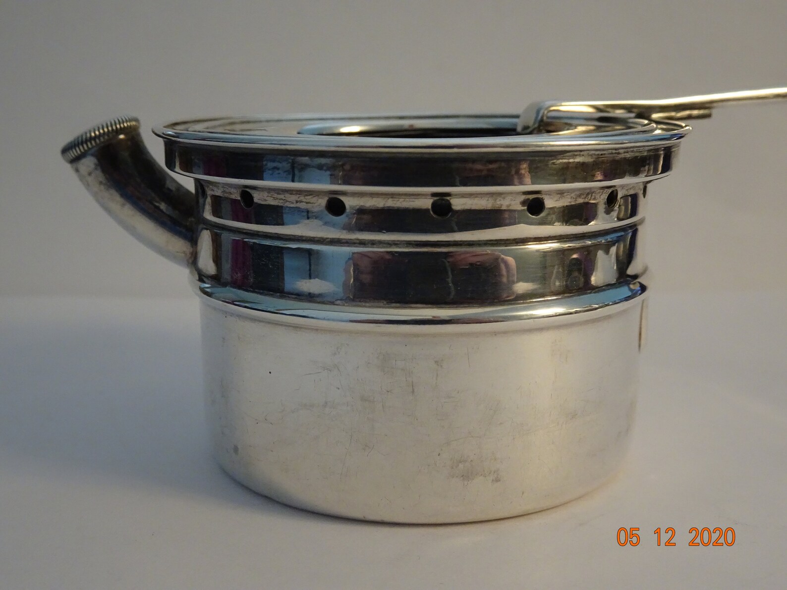 Gorham Sterling Silver Alcohol Burner for Chafing Dish or Tea Etsy