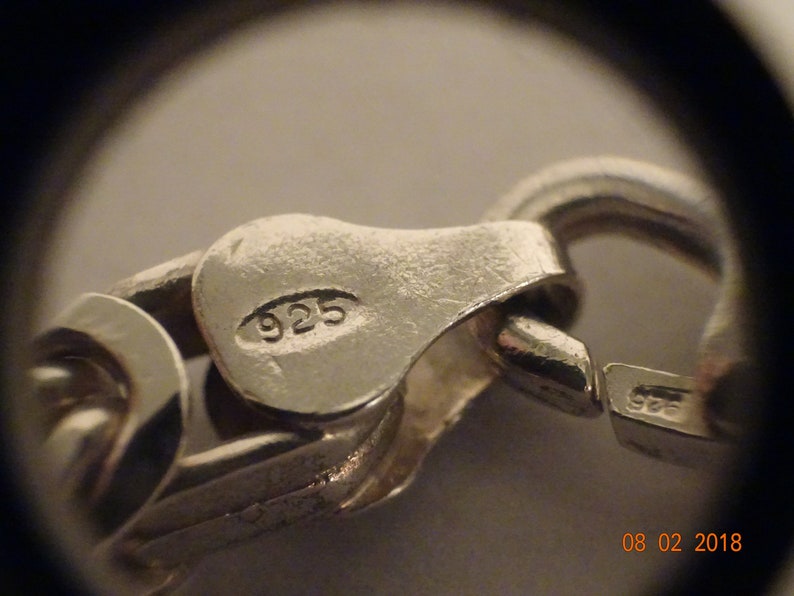 Unisex Sterling Silver Square Byzantine Necklace-20 12 Long