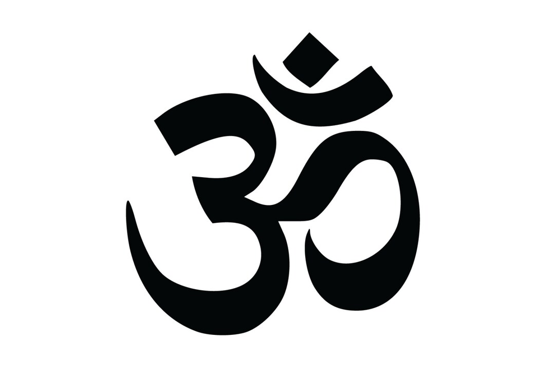 Om Symbol Decal Om Sticker for Yoga and Meditation. Yoga Etsy
