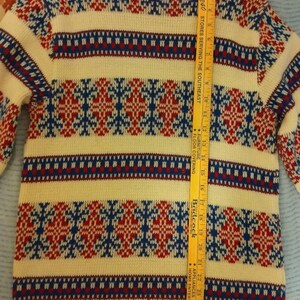 Robert Bruce 1970s Sweater Man or Woman Vintage Pullover image 6