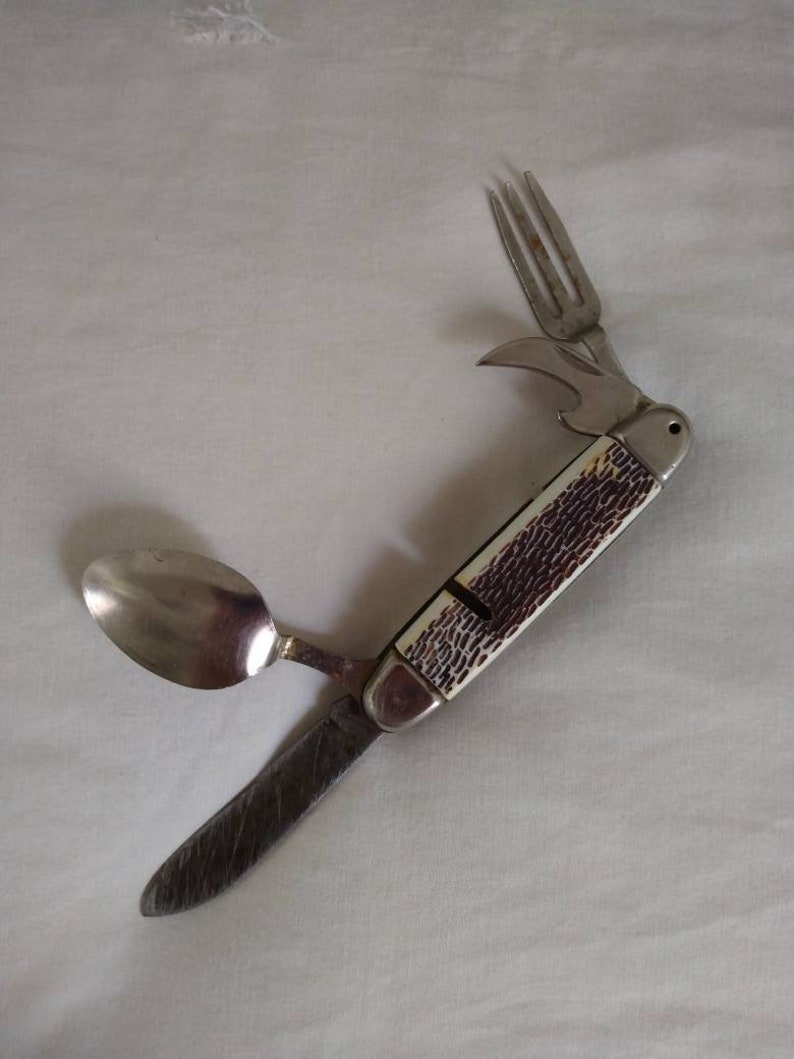 Vintage Jowika Republic of Ireland Multi Use Camping Knife Etsy