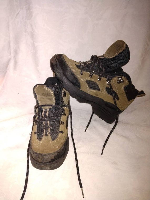 Northwest Territory Leather Hiking Boots Vintage - Etsy