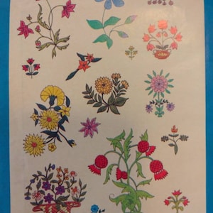 Transfer Patterns for Embroidery  by Vogart Vintage Unused