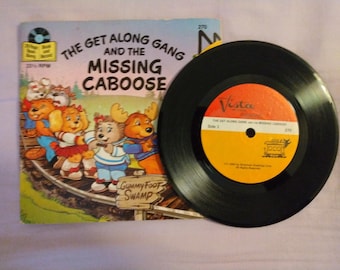 1980s Vinyl Record With Storybook The Get Along Gang