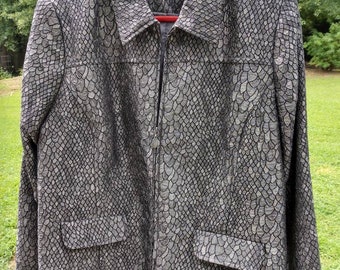 Alfred Dunner Blazer Vintage Textured Jacket