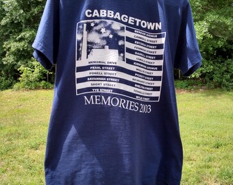 Cabbagetown Graphic Tee Shirt 2003