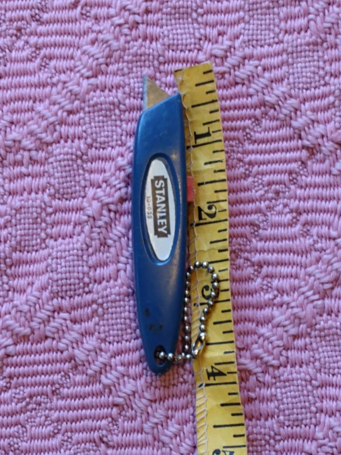 1960s Stanley Box Cutter With Chain Lanyard Keychain Pendant Etsy