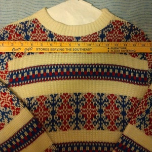 Robert Bruce 1970s Sweater Man or Woman Vintage Pullover image 3