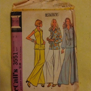 McCall's Sewing Pattern * Make It Easy * Tunic and Pants