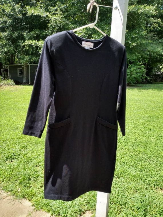 1990s Pembrooke Lane Little Black Dress - image 1