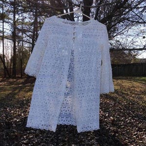 60s Top Bell Sleeves Cover-up Tunic
