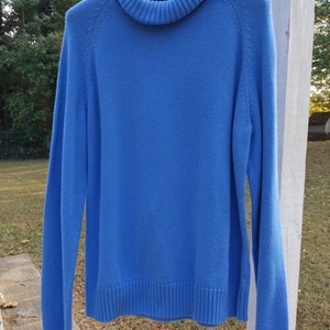 80s Pull Over Turtleneck Sweater
