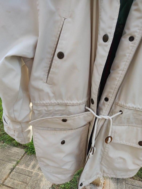 London Fog Coat Vintage Jacket Lots of Features 1… - image 4