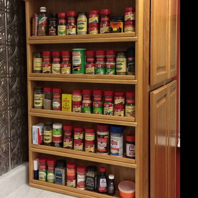 Spice Rack Gourmet Etsy