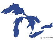 Great Lakes Proud ORIGINAL Vinyl Die-Cut Sticker