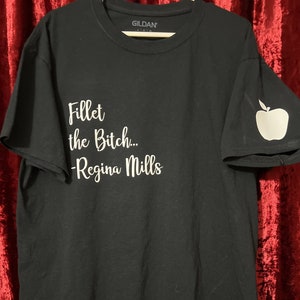 Once Upon A Time Regina Mills Evil Queen T-shirt Short Sleeve Shirt Cotton | Once Upon A Time