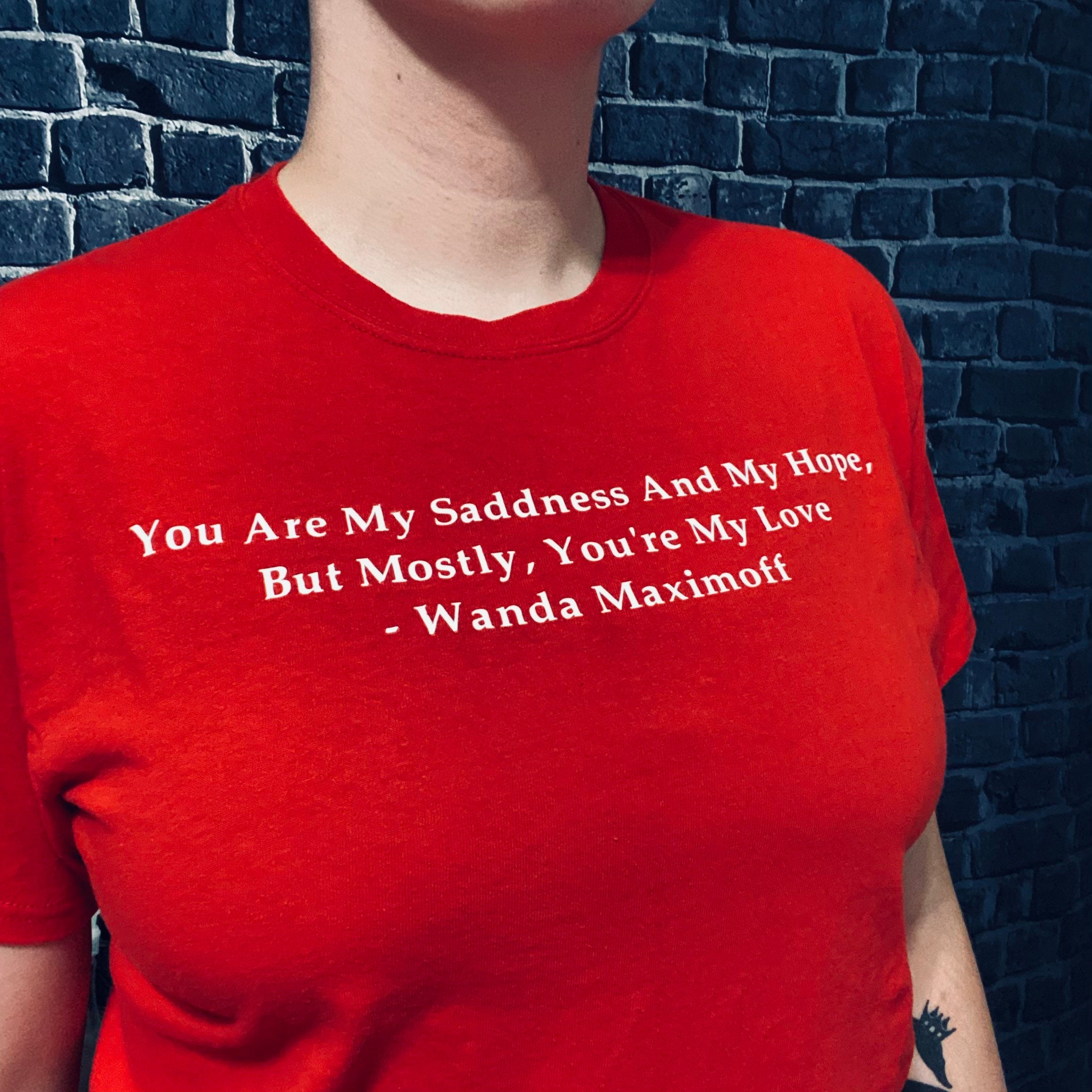 Wandavision Wanda Maximoff Vision Quote 