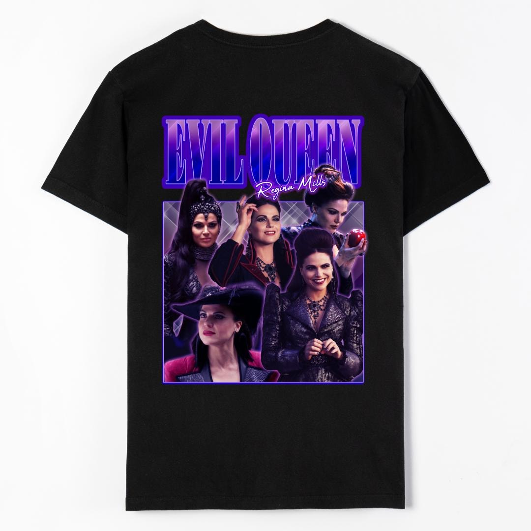 Once Upon A Time | Regina Mills | Evil Queen | T-shirt Short Once Upon A Time | Regina Mills | Evil Queen | T-shirt Short