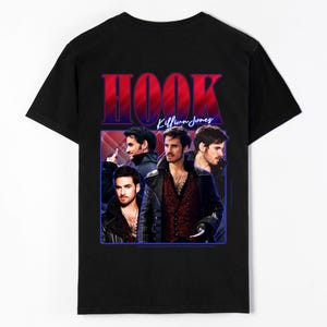 Captain Hook T-Shirt: Killian Jones, Once Upon A Time Fan Tee