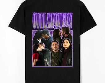 Regina Mills 'evil Queen' Cotton T-shirt - Once Upon A Time Fan