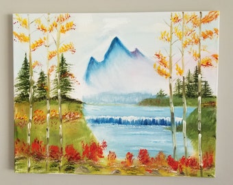 Fall Foliage - Bob Ross Inspired