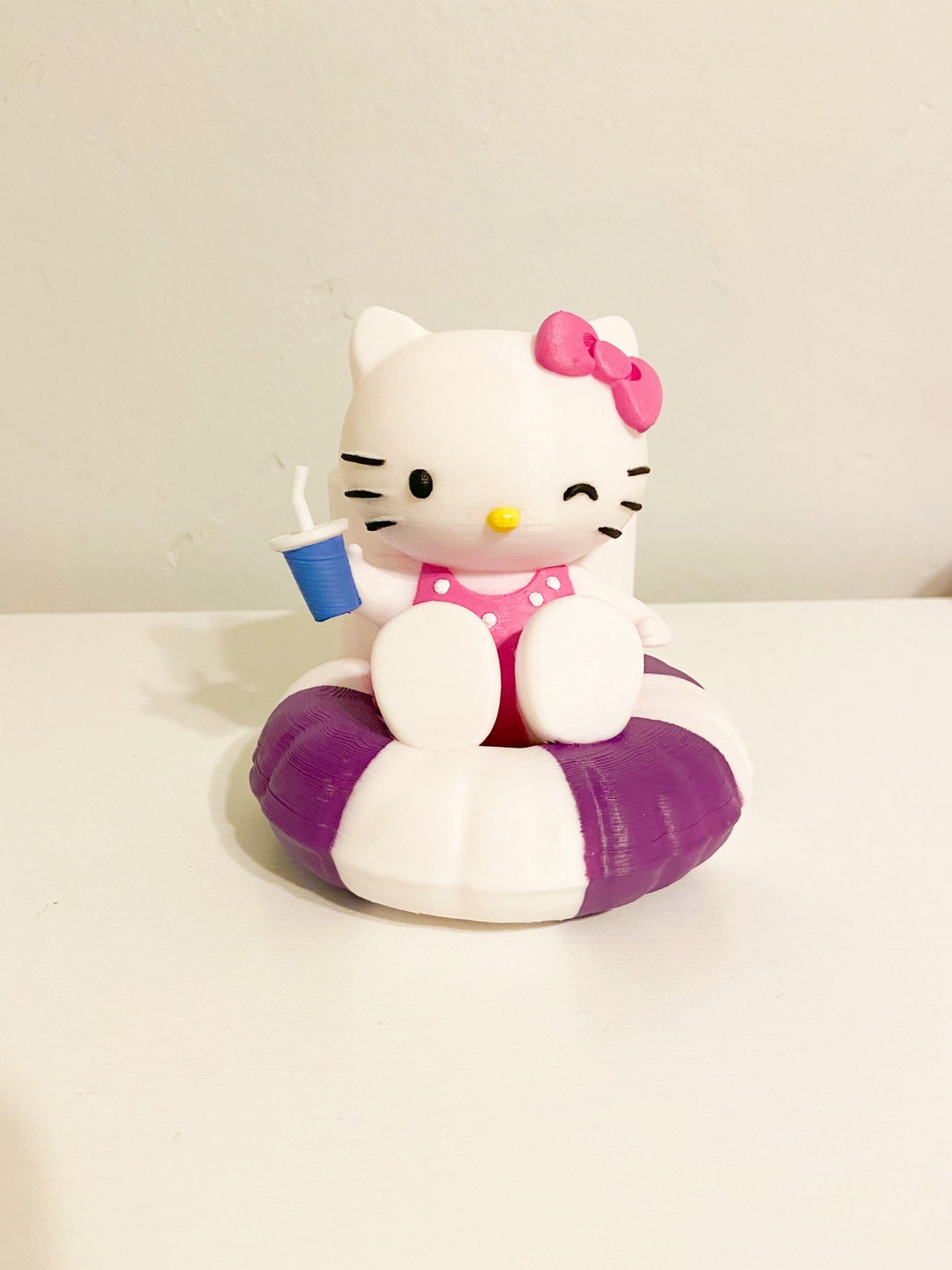 Hello Kitty Makeup Brush Holder/pen Holder Etsy