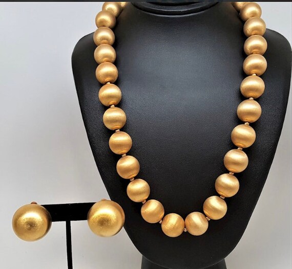 Vintage Vendome Necklace and Earrings Set