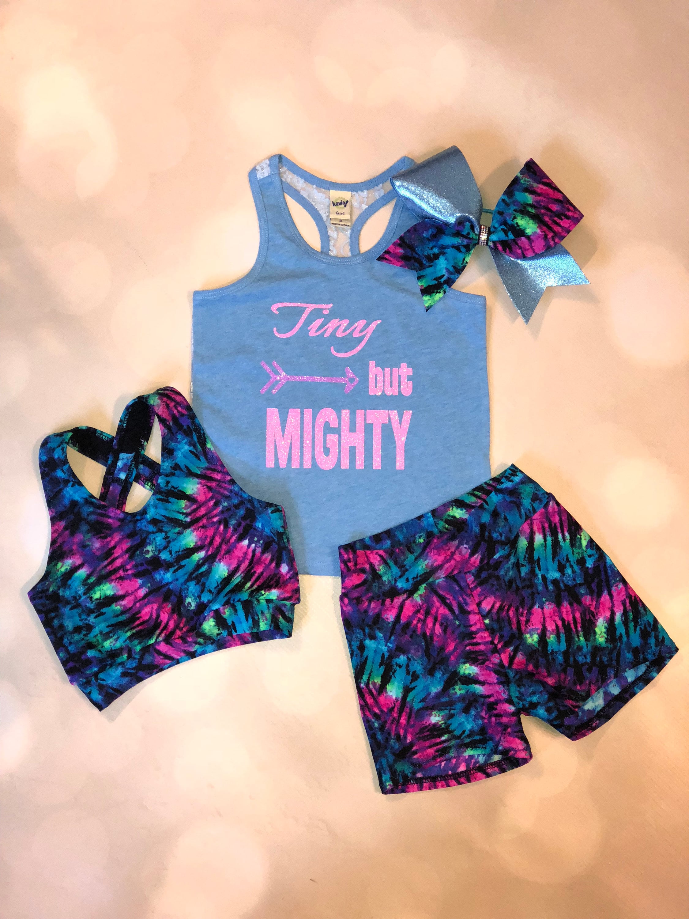 Tank Top Spandex Shorts 