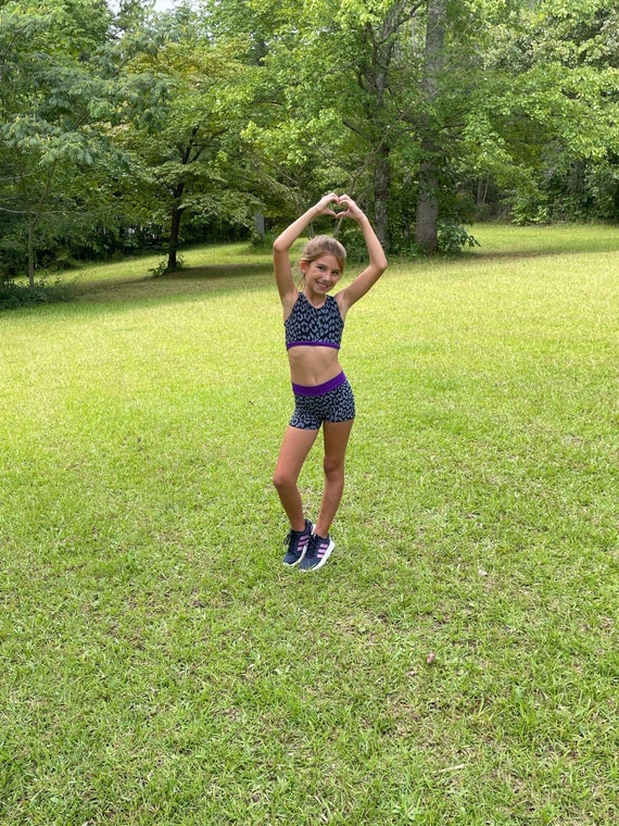 The luipaard X Back Sports Bra Spandex 