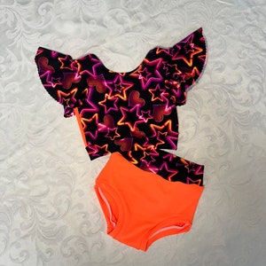 The &quot;Eloise&quot; Boutique Dancewear / Pageant / Dance Outfit / Practicewear / Dance Costume / Swimwear / Swimming Suit / Beach Wear