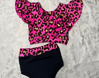 The &quot;Greta&quot; Boutique Dancewear / Pageant / Dance Outfit / Practicewear / Dance Costume / Swimwear / Swimming Suit / Beach Wear