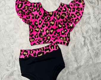 The "Greta" Boutique Dancewear / Pageant / Dance Outfit / Practicewear / Dance Costume / Swimwear / Swimming Suit / Beach Wear