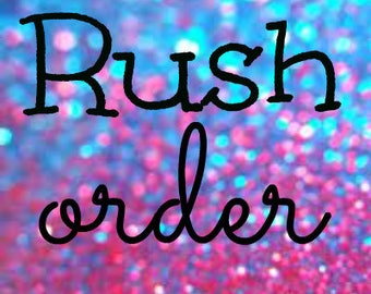 Rushed Order UPGRADE AMP't Activewear Rush My Order Upgrade with Priority Shipping / Girls Dancewear / Cheer Practice wear