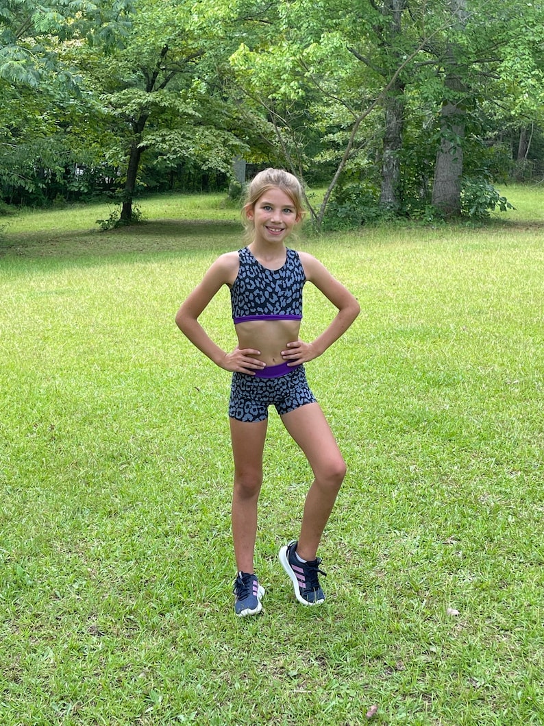The luipaard X Back Sports Bra Spandex 