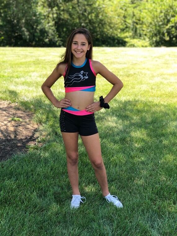rhinestone sports bra