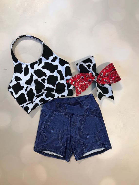 Youth Running Shorts Cassidy Girl Cheer Practice Shorts