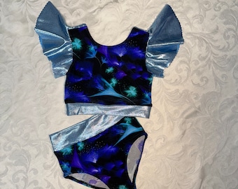 The "Georgia" Boutique Dancewear / Pageant / Dance Outfit / Practicewear / Dance Costume / Swimwear / Swimming Suit / Beach Wear