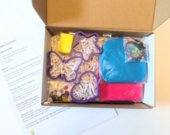 Playdough Circuit Kit – STEM Kit for Kids | Discover Electronics & Build Circuits with LED Lights | Educational Science Kit