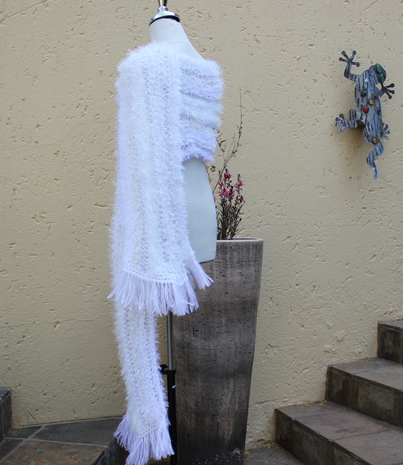 shawl for white churidar