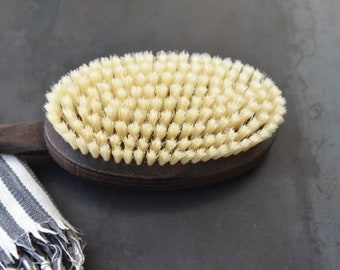 thermowood bath + back brush