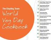 EtsyVeg World Vegetarian Day Cookbook Ebook to benefit Farm Sanctuary