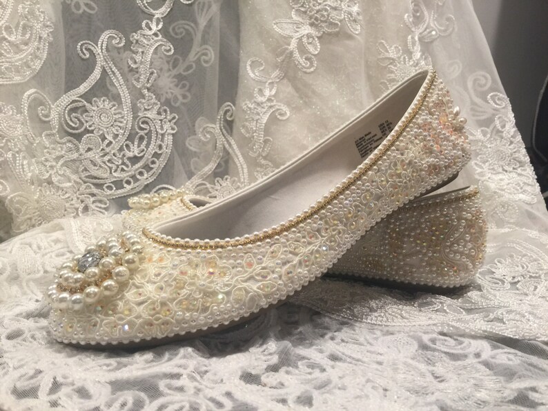 wedding ballerina flats