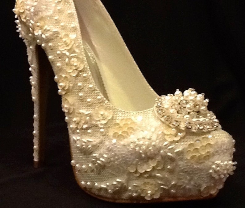 diy embellished heels