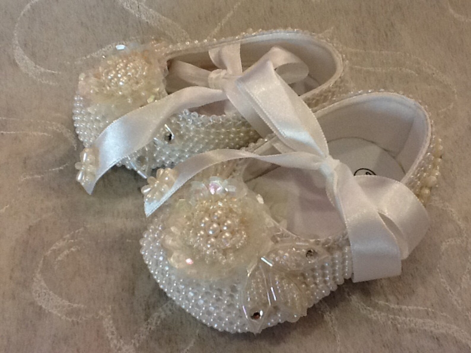 Baby Girl Dress Shoes hand embellished with rhinestones Etsy
