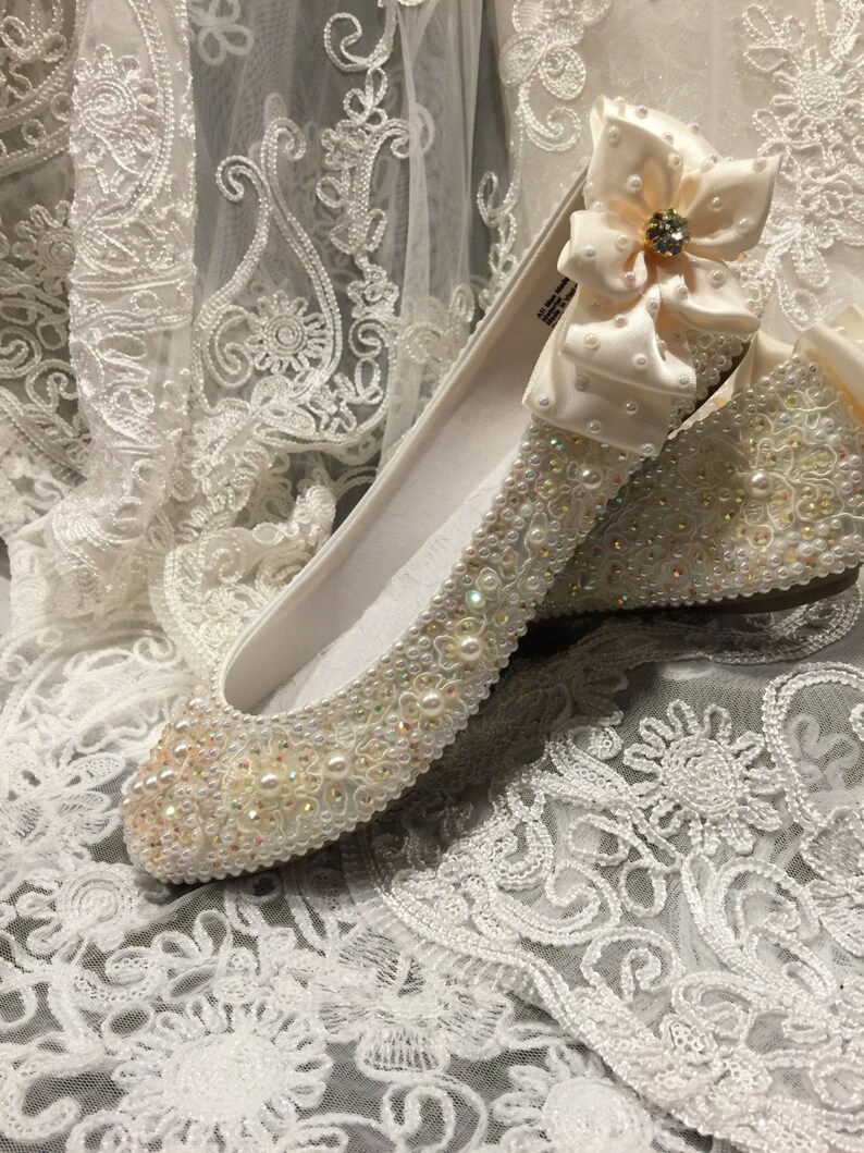 wedding ballerina flats