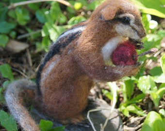 Chipmunk - Needle Felted