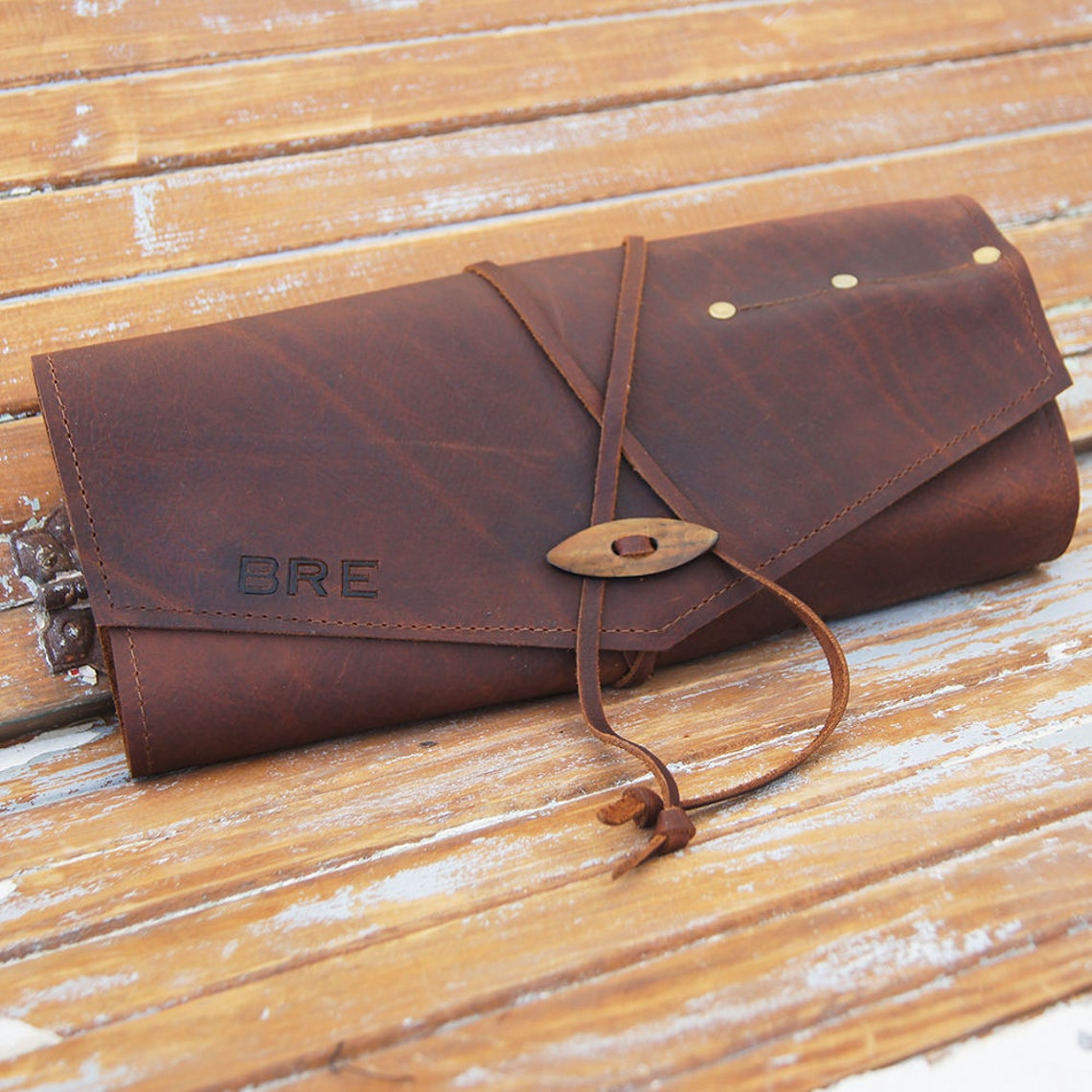 MultiUse Leather tool roll large leather tool roll Etsy