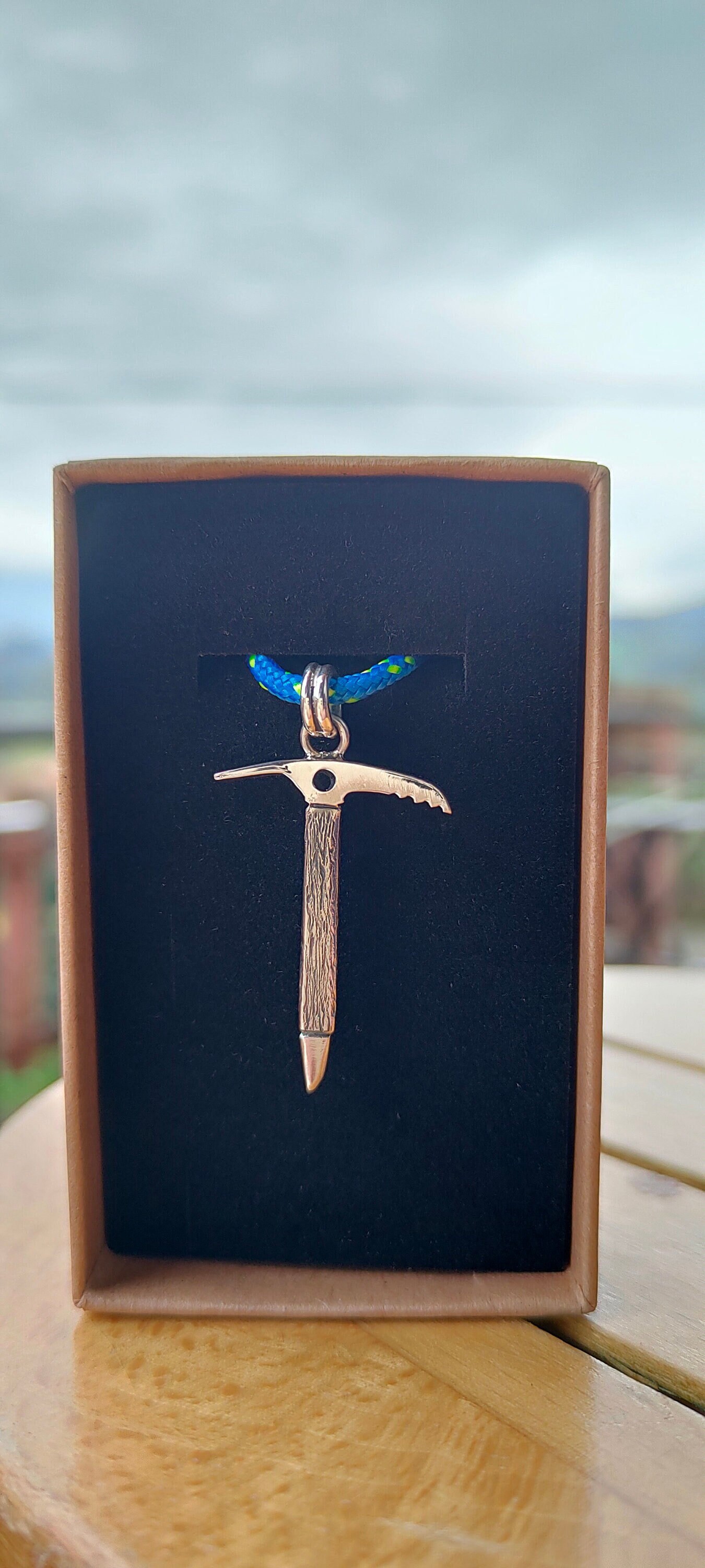 Classic ice ax pendant